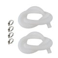 2 Pack Pool Pump Replacement Hose 59 Long Filter Hoses For Other Above-ground Pumps With 1 25 Diameter 