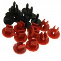 10pcs Bottom Shield Fasteners Engine Undertray Cover Clips For Ford Focus 