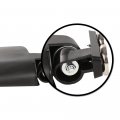 G-plus Universal 220lb Rated Magnetic Tractor Mirror Compatible With Kubota B Bx John Deere Mower Textured Black
