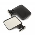 G-plus Universal 220lb Rated Magnetic Tractor Mirror Compatible With Kubota B Bx John Deere Mower Textured Black
