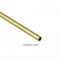 Uxcell Brass Round Tube 3mm Od 0 5mm Wall Thickness 200mm Length Pipe Tubing 3 Pcs
