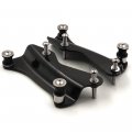 Httmt 4-point Docking Hardware Kit Compatible With H-d Touring 14- 17 Flhr Flht Flhx Fltr Black