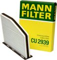 Mann-filter Cu 2939 Cabin Filter For Select Audi Volkswagen Models 