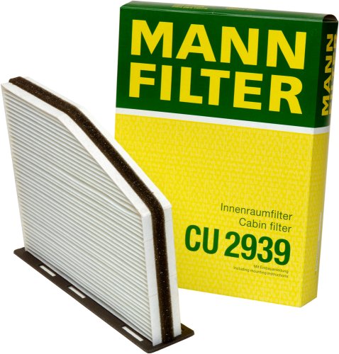 Mann-filter Cu 2939 Cabin Filter For Select Audi Volkswagen Models