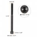 Uxcell 1 4-20x3-1 4 Hex Socket Head Cap Screw Bolts 12 9 Grade Alloy Steel 12pcs