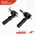 A-premium Set Of 8 Sway Bar Link Inner Outer Tie Rod End Compatible With Buick Lucerne 06-11 Lesabre 00-05 Riviera 97-99 Park