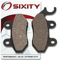 Sixity C6 Front Ceramic Brake Pads For Sym Hd 200 Evo 2012-2014 Complete Set 