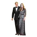 H10150 William And Kate 3 Cardboard Cutout Standup 