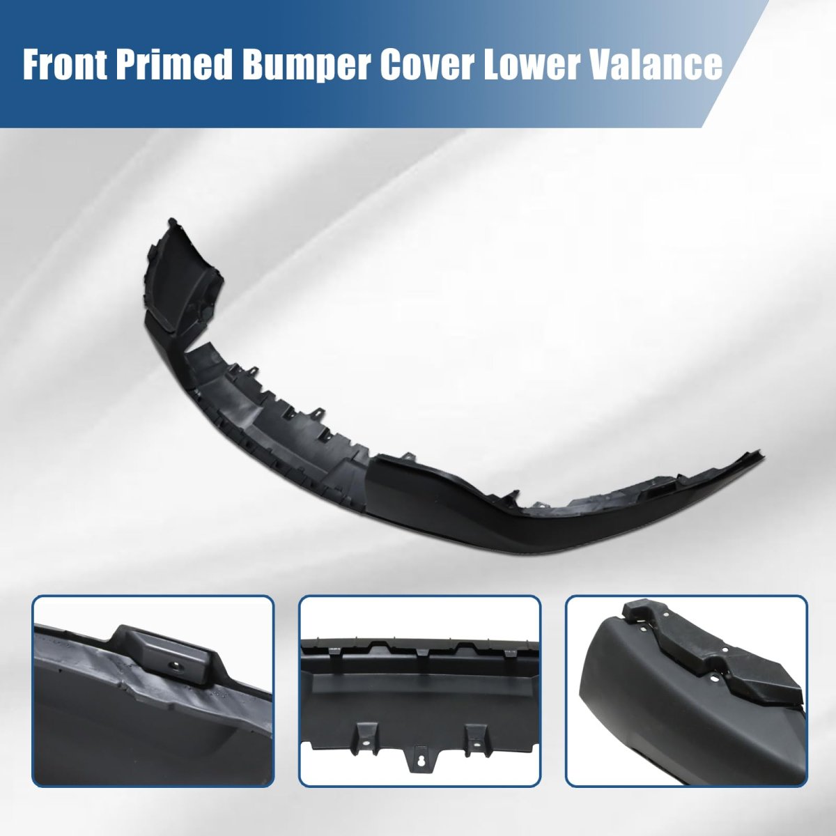 Primed Bumper Cover Lower Valance Front For Ford Explorer 2016 2017 Replace Fb5z17d957ac Fb5z17d957aa