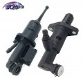 Tom Clutch Slave And Master Cylinder Kit Fits 2005-2014 Audi A3 Tt Quattro Vw Beetle Eos Gti Golf Jetta Passat Rabbit