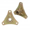 Aramox Spline Wheel Hub Fit For Quad Bike Atv Go Kart 50cc 110cc 2pcs 17t Steel Alloy Rear Axle
