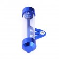 Motorcycle Tax Tube Holder Universal Motorbike Secure Disc Cylindrical Frame Waterproof Pratical Blue