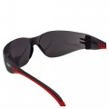 Global Vision Flyz Motorcycle Safety Wraparound Sunglasses For Men Or Women Scratch-resistant Z87 1 Red W Smoke Lens 