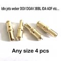 Idle Jets 74403 Weber Dgv Dgav 3bbl Ida Adf 28 36 Dhsa Etc Carburetor Any Size 4 Pcs