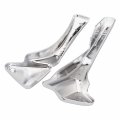 Ydlmt 2 Pcs Abs Chrome Rear Frame Cover Fairings Body Trim Compatible With All Years Suzuki Boulevard M109 M109r