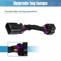 X Autohaux Fit For Chevy Camaro 2010-2015 Drl Daytime Running Light Fog Lamp Harness Halos Plug And Play Adapter Kit