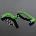 Silicone Radiator Hose Pipe Kit For Jeep Wrangler Yj Tj 2 4 2l 87-06 Green 