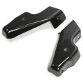 Front Outer Bumper Brackets Set For Chevy Silverado 1500 2500 3500 Hd Classic And Avalanche Bl3189 Black Powder Coated Steel 2