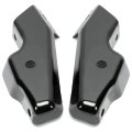 Front Outer Bumper Brackets Set For Chevy Silverado 1500 2500 3500 Hd Classic And Avalanche Bl3189 Black Powder Coated Steel 2