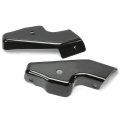 Front Outer Bumper Brackets Set For Chevy Silverado 1500 2500 3500 Hd Classic And Avalanche Bl3189 Black Powder Coated Steel 2