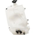 Washer Reservoir Assembly For 2005 Gmc Envoy 5 3l Engine With Headlight Hole Replacement Gm1288261 88983018 