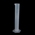 Aexit 100ml Plastic Gauge Laboratory Solution Liquid Measurement Graduated Cylinder