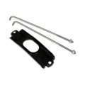 Battery Hold Down For Honda S2000001 To 2009 Black Steel Frame With Bracket 2 Studs And 2 Nuts Replaces 31512sr3000 31513sr3000 