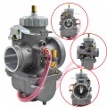 Labwork Carburetor Replacement For Round Slide 34mm Yamaha Yz125 Motorcycle Carb 1974-1984