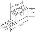 Window Roller Assembly Nylon Wheel 9 16 Diameter Package 