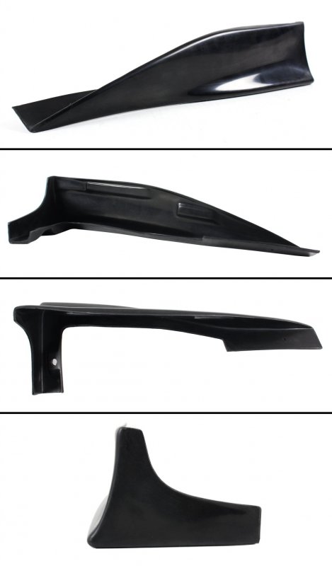 Fits For 2002-2007 Impreza Wrx Sti Gd Front Rear Side Aero Guard Strake Spats Combo
