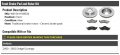 Front Ceramic Brake Pad And Rotor Kit Compatible With 2000-2002 Dodge Durango