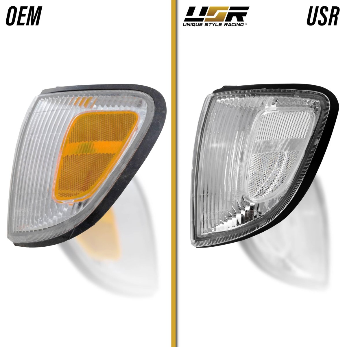 Usr 97-00 Tacoma 2wd Corner Lights A Front Parking Lamps Left Right Pair For 1997-2000 Toyota 2 Wheel Drive Only Pickup Truck