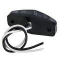 Partsam 4 Amber 2 Red Universal Smoked Side Marker Trailer Light Surface Mount Diodes