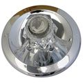 Simpatico 31651c Delta Trim Kit Round Brass Tub Or Shower Escutcheon Sleeve Retainer Cap Screws And Handle Chrome Plated 