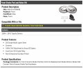 Front Ceramic Brake Pads And Rotor Kit Vented Rotors Compatible With 2004-2010 Toyota Sienna