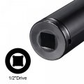 Uxcell 1 2 Drive By7mm Deep Impact Socket Heat-treated Cr-v Steel 8 Length 6-point Metric Sizes 2 Pcs