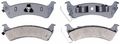 Raybestos Sgd666c Service Grade Ceramic Disc Brake Pad Set 