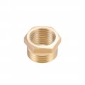 Uxcell Brass Threaded Pipe Fitting G3 8 Male X G1 4 Female Hex Bushing Adapter 10pcs