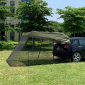Travel Bird Car Awning Sun Shelter Tents Camping Truck Canopy Portable Suv Rooftop With Mosquito Net Universal Tailgate Tent 