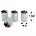 Wonder Woman Movie Battle Tire Rim Wheel Aluminum Valve Stem Caps