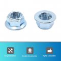 Uxcell 5pcs Metal M12 Thread Universal Hexagon Lock Screw Nut Fasteners For Car Motorcycle