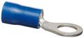 Vinyl Insulated Ring Terminal 16-14 Wire Size 10 Stud 315 Width 0 846 Length 