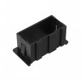 X Autohaux Abs 4 Slot Rocker Switch Panel Housing Holder Set Black Mounting For Led Light Dash Board Toggle Automotive