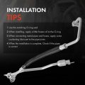 A-premium A C Suction And Discharge Line Hose Assembly Compatible With Toyota Tundra 2017 Chevrolet Hhr 2007-2011 V8 5 7l