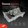 A-premium Engine Oil Pan Sump With Drain Plug Compatible Chevrolet Equinox 2018-2020 Gmc Acadia 2017-2020 Terrain Buick
