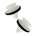 Molding Retainers For Mazda Mx-5 Miata 26 2015 White Plastic Fasteners 0 55 In Head Diameter 0 48 Hole Size G18k-51-sj3 2 