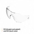 3m Goggle Gear 500-series Gg501sgaf-lens Clear Scotchgard Anti-fog Replacement Lens