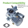 All-carb 251234r91 Carburetor With Gaskets Replacement For Ih Farmall Tractor Cub Lowboy Engines Replace 251234r92