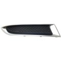 Headlight Grille Cover Replacement For Acadia 2013-2016 Passenger Side Bezel With Chrome Molding 20982400 Gm1039155 