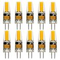 10 Pack G4 Led Bulbs Energy Saving Cob Light Lamps 2w 150lm Non-dimmable Warm White 3000k Equivalent To 15w Halogen Bulb Ac Dc